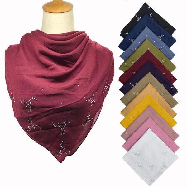 scarves 1pcs fashion bandana islamic hijab solid scarf rhinestone shawls square pashmina women muffler muslim headscarf, Blue;gray
scarves 1pcs fashion bandana islamic hijab solid scarf rhinestone shawls square pashmina women muffler muslim headscarf, Blue;gray