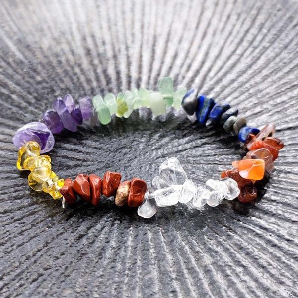 charm bracelets natural crystal stone yoga 7 chakra healing irregular chipped gravel for women 2021 meditation jewellry gift, Golden;silver
charm bracelets natural crystal stone yoga 7 chakra healing irregular chipped gravel for women 2021 meditation jewellry gift, Golden;silver