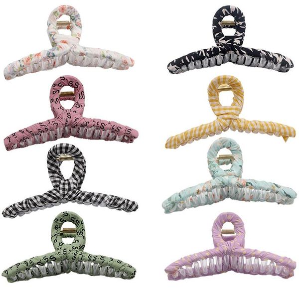 hair clips & barrettes cosyoo 2021 fashion claw clip large 8pcs wrapped cloth for women jaw accessories, Golden;silver
hair clips & barrettes cosyoo 2021 fashion claw clip large 8pcs wrapped cloth for women jaw accessories, Golden;silver