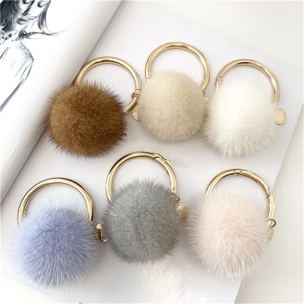 real mink fur pompom keychain for women girls cute fluffy fuzzy charm ball key ring bag charms, Silver
real mink fur pompom keychain for women girls cute fluffy fuzzy charm ball key ring bag charms, Silver