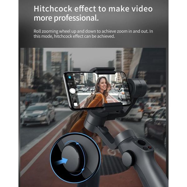 3-axis handheld gimbal stabilizer bluetooth selfie stick camera video holder for samsung action monopods
3-axis handheld gimbal stabilizer bluetooth selfie stick camera video holder for samsung action monopods