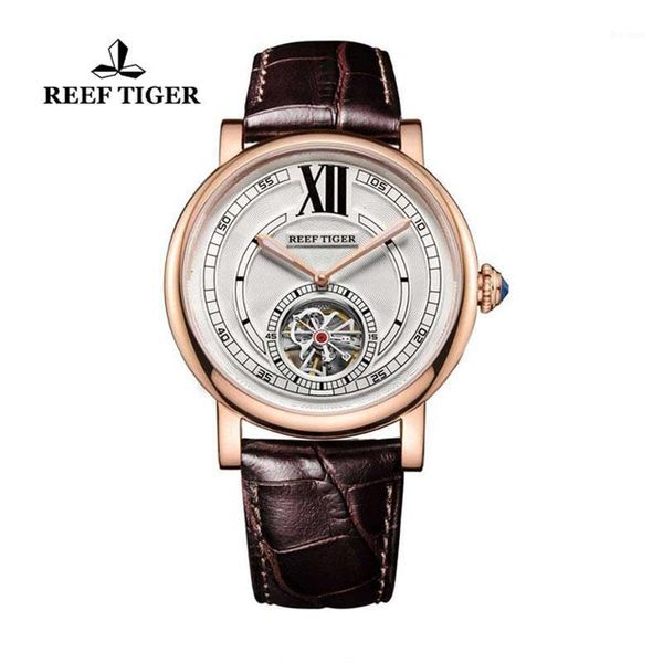 reef tiger/rt fashion men mechanical watch luxury sports stainless steel tourbillon automatic waterproof wristwatches, Slivery;brown
reef tiger/rt fashion men mechanical watch luxury sports stainless steel tourbillon automatic waterproof wristwatches, Slivery;brown