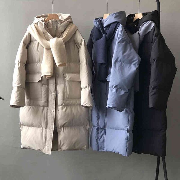 women's wool & blends hxxjp long puffer winter down cotton jacket thick coat hooded parka warm female brand clothes with scarf epb, Black
women's wool & blends hxxjp long puffer winter down cotton jacket thick coat hooded parka warm female brand clothes with scarf epb, Black