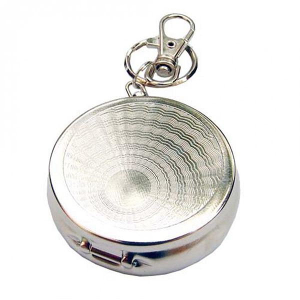 5*1.7CM Fashion Pocket Stainless Steel Portable Round Cigarette Ashtray With Keychain Christmas Gift Party Gift EEC2868
5*1.7CM Fashion Pocket Stainless Steel Portable Round Cigarette Ashtray With Keychain Christmas Gift Party Gift EEC2868