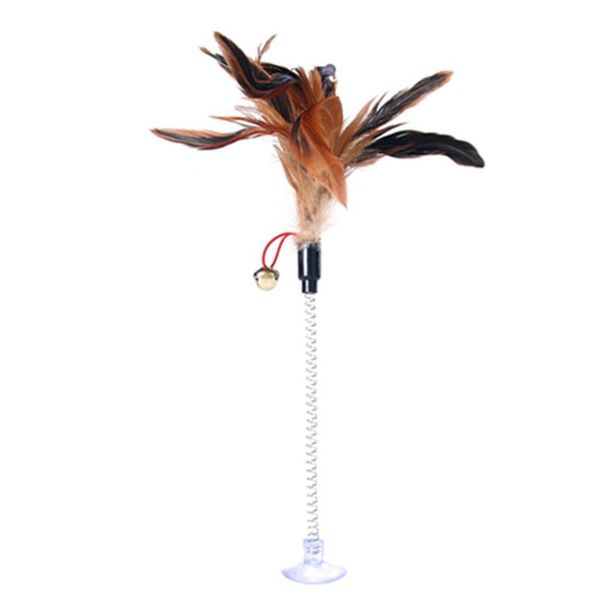 cat toys 3 packs teaser wand update metal wire spring toy with feather and bell sucker rod interactive tease
cat toys 3 packs teaser wand update metal wire spring toy with feather and bell sucker rod interactive tease