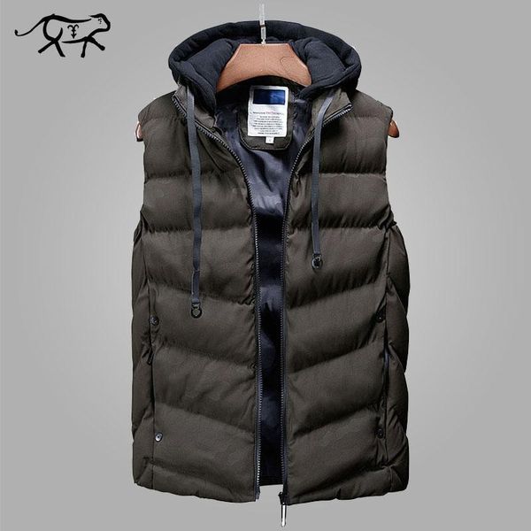 men's vests 2021 men winter jackets casual thick vest sleeveless hoodie coats male gilet warm slim waistcoat colete masculino, Black;white
men's vests 2021 men winter jackets casual thick vest sleeveless hoodie coats male gilet warm slim waistcoat colete masculino, Black;white