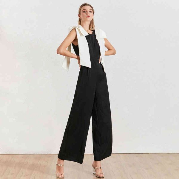 romper hit color casual jumpsuit for women o neck sleeveless lace up bowknot wide leg pants female jumpsuits 2021 tide, Black;white
romper hit color casual jumpsuit for women o neck sleeveless lace up bowknot wide leg pants female jumpsuits 2021 tide, Black;white