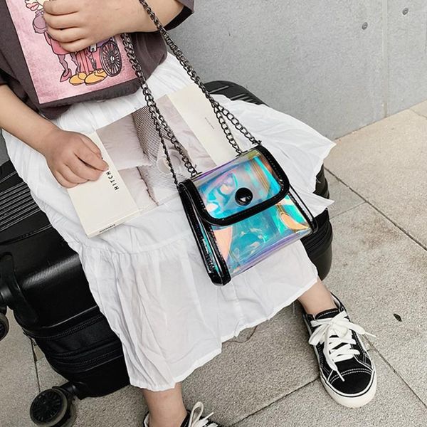 purse j60d crosshoulder bag transparent holographic clear handbag mini with chain crossover shoulder messenger, White
purse j60d crosshoulder bag transparent holographic clear handbag mini with chain crossover shoulder messenger, White
