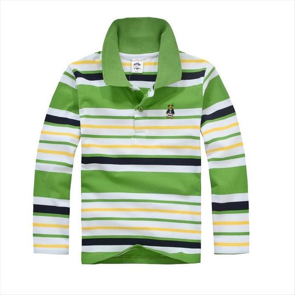 2 12 year old boy polo shirt brand children warm cotton striped lapel long sleeve 6 colors optional, Blue
2 12 year old boy polo shirt brand children warm cotton striped lapel long sleeve 6 colors optional, Blue