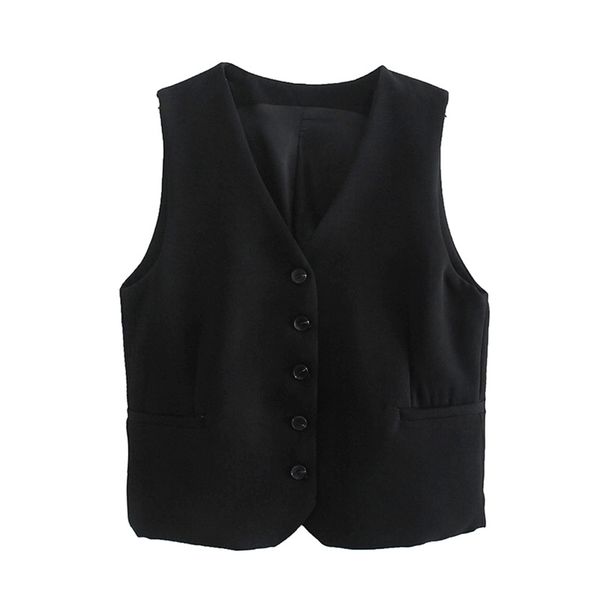 spring women black vest coat fashion sleeveless waist casual female thin outwear 210524, Black;white
spring women black vest coat fashion sleeveless waist casual female thin outwear 210524, Black;white