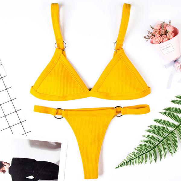 new ribbed brazilian 2021 women swimsuit female swimwear two pieces bikini set rings bather thong bathing suit swiming
new ribbed brazilian 2021 women swimsuit female swimwear two pieces bikini set rings bather thong bathing suit swiming