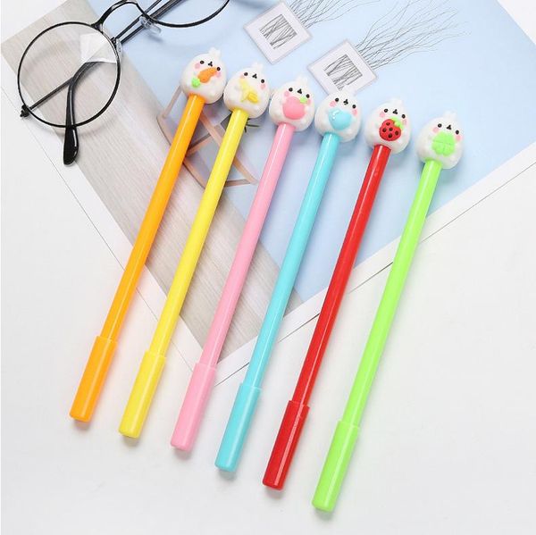 gel pens 36pcs factory direct sale creative cute cartoon holding fruit black neutral 0.5mm student learning stationery
gel pens 36pcs factory direct sale creative cute cartoon holding fruit black neutral 0.5mm student learning stationery