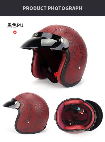 motorcycle vintage sun visor helmet 3/4 open face helmets casco moto jet scooter bike retro
motorcycle vintage sun visor helmet 3/4 open face helmets casco moto jet scooter bike retro