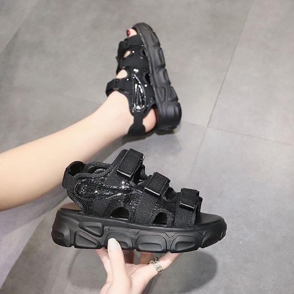 sandals women platform chunky black 5cm high heels wedges shoes for woman fashion brand beach casual 2021 summer
sandals women platform chunky black 5cm high heels wedges shoes for woman fashion brand beach casual 2021 summer