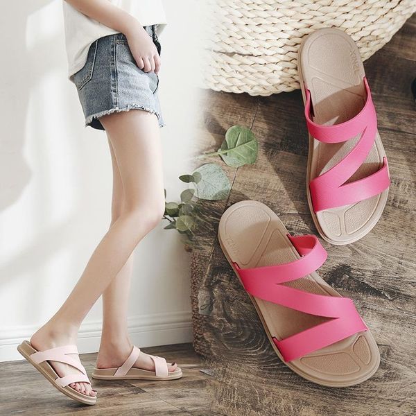 fashion summer womens flat thick soles anti-skid slippers ladies beach seaside casual concise shoes indoor outdoor, Black
fashion summer womens flat thick soles anti-skid slippers ladies beach seaside casual concise shoes indoor outdoor, Black