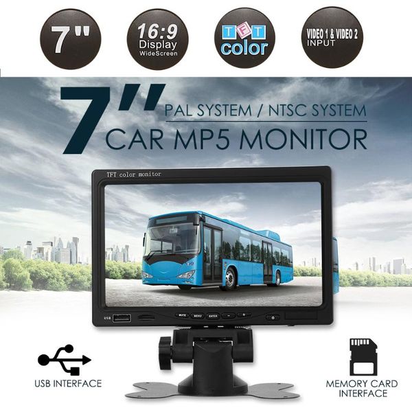 car video monitor player 7 inch tft lcd screen for reverse rear view camera dvd vehicle accessaries supplies parts
car video monitor player 7 inch tft lcd screen for reverse rear view camera dvd vehicle accessaries supplies parts