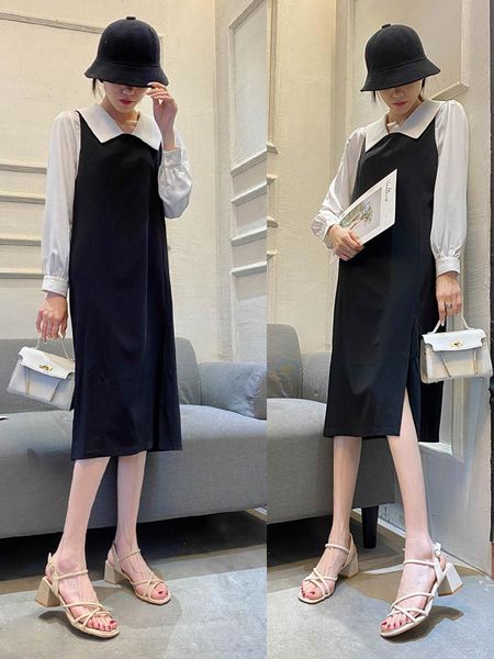 sandals thin strap women 2021 summer high-heeled shoes thick heels niche beach, Black
sandals thin strap women 2021 summer high-heeled shoes thick heels niche beach, Black