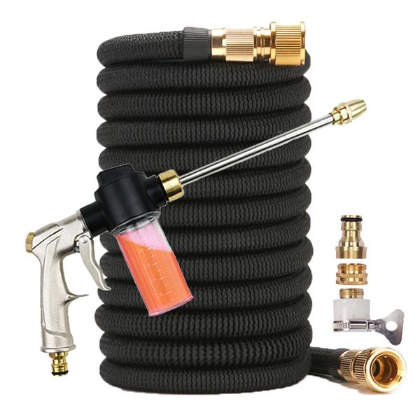 watering equipments irrigation flexible expandable magic hose garden pipe with spray water gun high-pressure car wash cleaning tools
watering equipments irrigation flexible expandable magic hose garden pipe with spray water gun high-pressure car wash cleaning tools