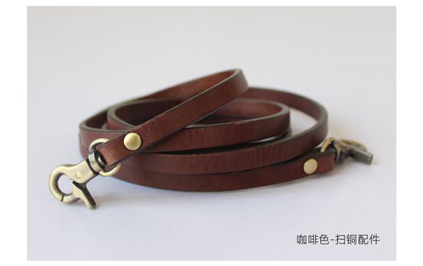 0.7*110cm not adjustable genuine leather replacement crossbody bag strap accessories gold and bronze clasp available, Black
0.7*110cm not adjustable genuine leather replacement crossbody bag strap accessories gold and bronze clasp available, Black