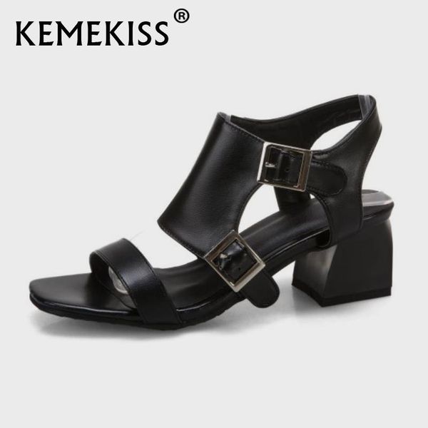 sandals kemekiss size 31-43 women high heel sandal square buckle summer shoes fashion cool party footwear, Black
sandals kemekiss size 31-43 women high heel sandal square buckle summer shoes fashion cool party footwear, Black