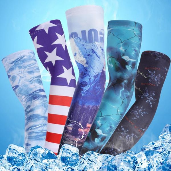 elbow & knee pads 1pair arm sleeves uv sun protection cooling ice silk cover outdoor cycling running fishing 2021, Black;gray
elbow & knee pads 1pair arm sleeves uv sun protection cooling ice silk cover outdoor cycling running fishing 2021, Black;gray