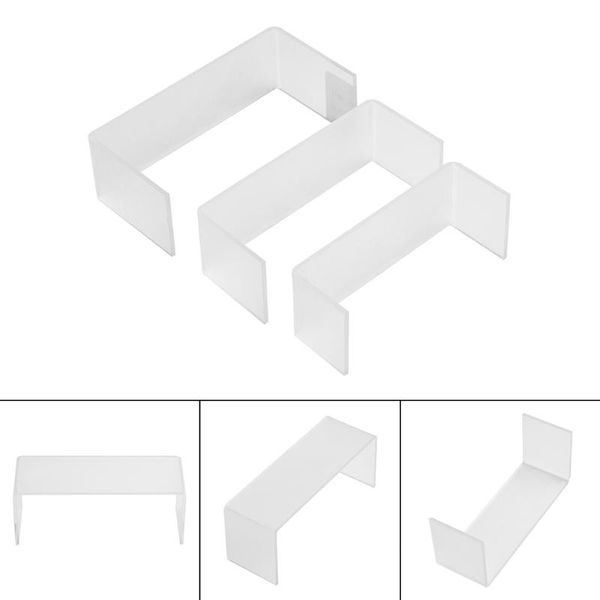 hooks & rails 3pcs/set 3mm acrylic display stand jewelry showcase storage rack shelf holder u-shaped counter
hooks & rails 3pcs/set 3mm acrylic display stand jewelry showcase storage rack shelf holder u-shaped counter