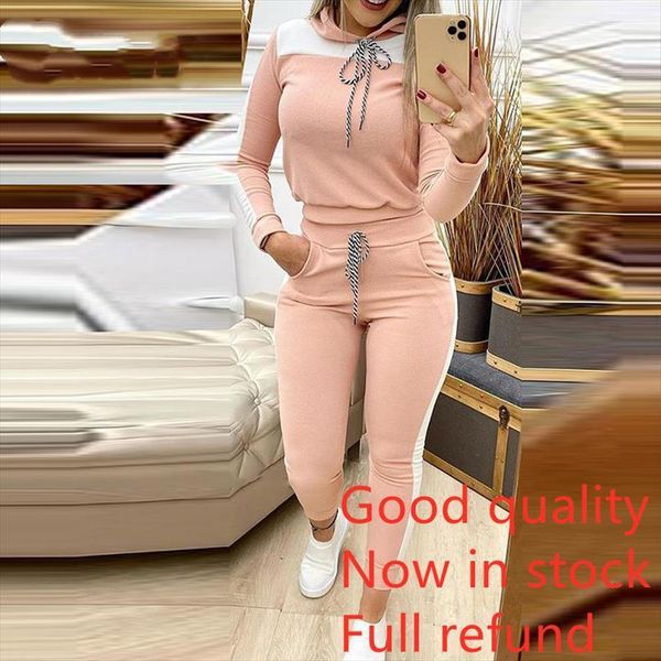 hooded amp drawstring set womenpant casual sporty two piece colorblock long sleeve style clothing length collar, White
hooded amp drawstring set womenpant casual sporty two piece colorblock long sleeve style clothing length collar, White