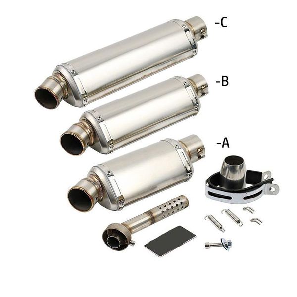 motorcycle exhaust system universal muffler clamps pot mute pipe db killer for cb400 cb1300 z250 50bj300r3r25k6789 250 kpr150
motorcycle exhaust system universal muffler clamps pot mute pipe db killer for cb400 cb1300 z250 50bj300r3r25k6789 250 kpr150