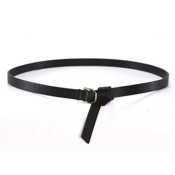 belts dress decoration belt women's thin leather with skirt simple versatile korean style fashionable knotted small ins, Black;brown
belts dress decoration belt women's thin leather with skirt simple versatile korean style fashionable knotted small ins, Black;brown
