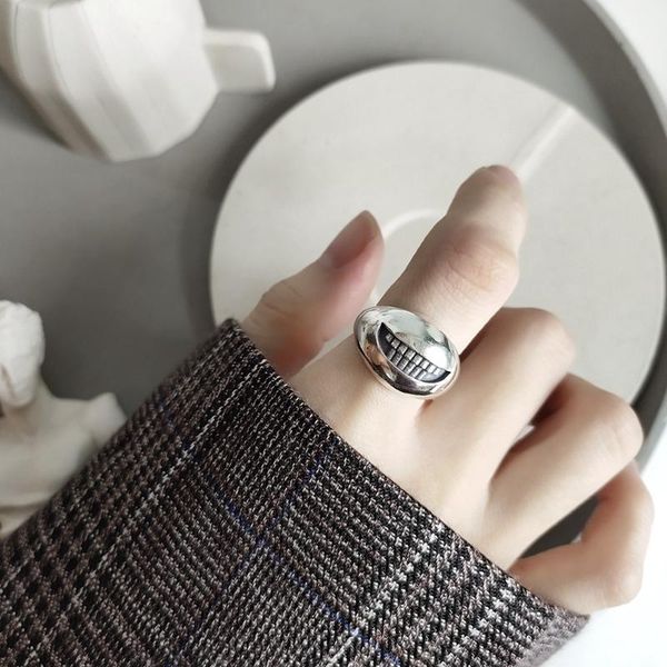 cluster rings 925 sterling silver big mouth open vintage weaving for women's wedding anniversary party fine jewelry, Golden;silver
cluster rings 925 sterling silver big mouth open vintage weaving for women's wedding anniversary party fine jewelry, Golden;silver