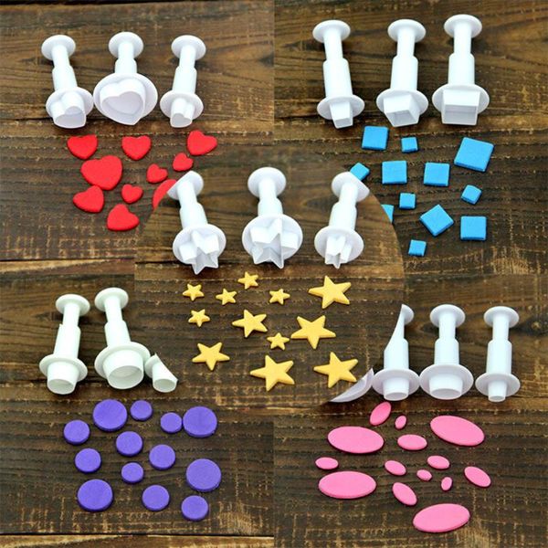 3pcs/set fondant cake cookie cutter stamp plunger mold embossed star diy kitchen baking tools decorating sugarcraft moulds
3pcs/set fondant cake cookie cutter stamp plunger mold embossed star diy kitchen baking tools decorating sugarcraft moulds
