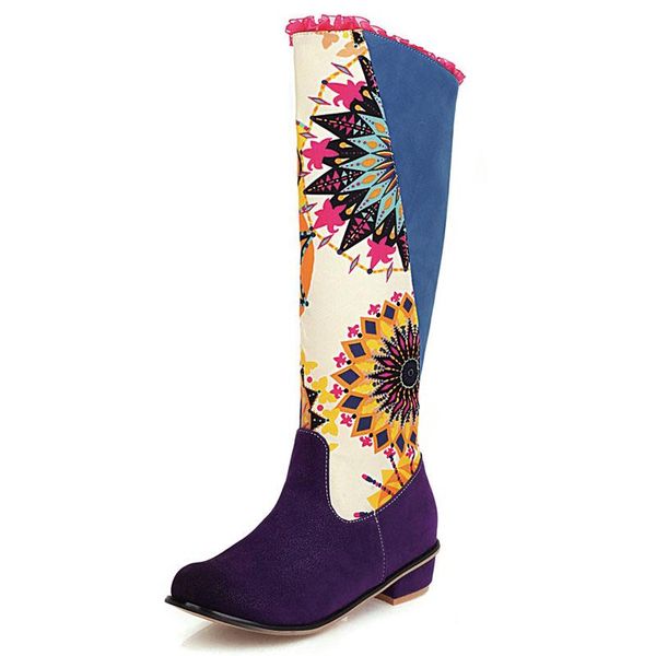 boots fanyuan winter warm knee high round toe chunky heels pu prints zipper big size 34-48 green purple yellow casual date, Black
boots fanyuan winter warm knee high round toe chunky heels pu prints zipper big size 34-48 green purple yellow casual date, Black