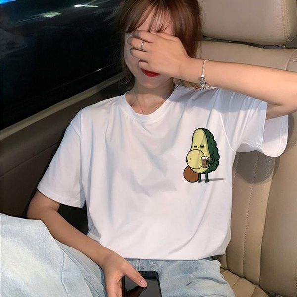 women's t-shirt avocado vegan t shirt women harajuku funny cartoon ullzang korean style small fresh tshirt 90s fashion tees female, White
women's t-shirt avocado vegan t shirt women harajuku funny cartoon ullzang korean style small fresh tshirt 90s fashion tees female, White