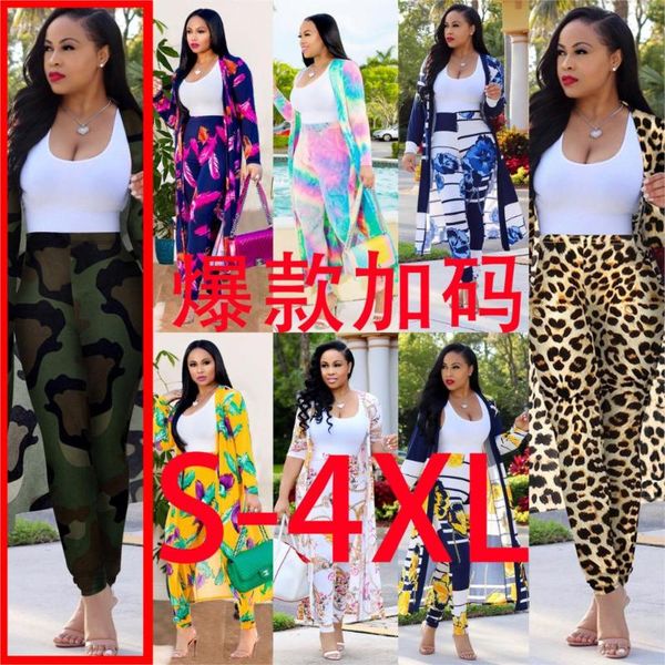 women's t-shirt printed women cardigan long sleeve shirt female pants leopard two piece plus size multi colors, White
women's t-shirt printed women cardigan long sleeve shirt female pants leopard two piece plus size multi colors, White