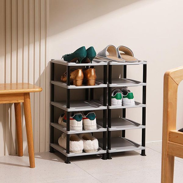 clothing & wardrobe storage 5-layer stackable shoes organizer sneaker high heels slippers boots rack easy install home dustproof cover cabin 
clothing & wardrobe storage 5-layer stackable shoes organizer sneaker high heels slippers boots rack easy install home dustproof cover cabin