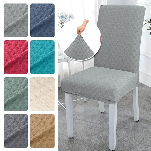 chair covers knitted jacquard cover solid color elastic seat stretch slipcover for wedding dining room office banquet house
chair covers knitted jacquard cover solid color elastic seat stretch slipcover for wedding dining room office banquet house