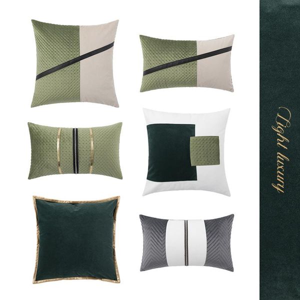 cushion/decorative pillow 3d soft solid green plush cushion cover gray white patchwork sofa 30*50 45*45 seat office decor pillowcase car bed
cushion/decorative pillow 3d soft solid green plush cushion cover gray white patchwork sofa 30*50 45*45 seat office decor pillowcase car bed