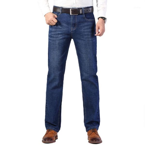 men's jeans 2021 autumn cotton stretch straight classic style fashion casual business trousers loose pants, Blue
men's jeans 2021 autumn cotton stretch straight classic style fashion casual business trousers loose pants, Blue