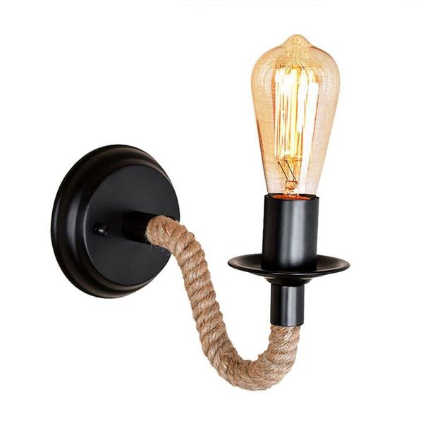 vintage rope wall lamp retro american country sconce industrial loft decor home stairs bedroom light indoor lamps
vintage rope wall lamp retro american country sconce industrial loft decor home stairs bedroom light indoor lamps