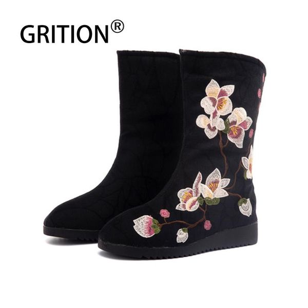 boots grition womans winter chinese styal embroidery plus velvet national style ancient costume hanfu flat cotton shoes 2021, Black
boots grition womans winter chinese styal embroidery plus velvet national style ancient costume hanfu flat cotton shoes 2021, Black