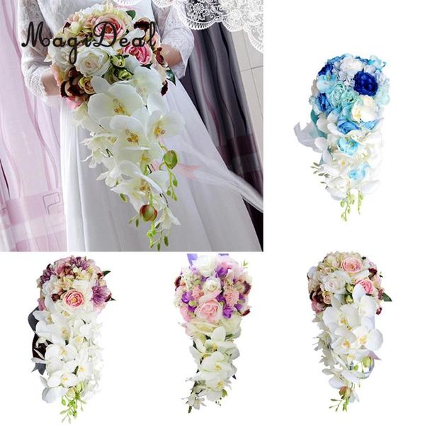 novelty cascade bouquet wedding bridal bridesmaid artificial silk hand tied flower po prop decorative flowers & wreaths
novelty cascade bouquet wedding bridal bridesmaid artificial silk hand tied flower po prop decorative flowers & wreaths