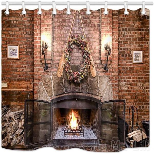 shower curtains merry christmas by ho me lili for bathroom winter season burnning fireplace with wood brick wall fantastic
shower curtains merry christmas by ho me lili for bathroom winter season burnning fireplace with wood brick wall fantastic