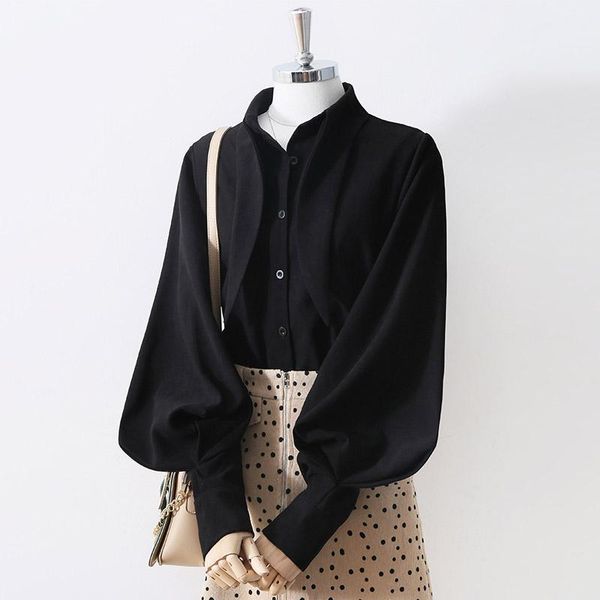 women korean blouse lantern sleeve shirt long-sleeved spring autumn japan simple style bow tie female gx1533 women's blouses & shirts, White
women korean blouse lantern sleeve shirt long-sleeved spring autumn japan simple style bow tie female gx1533 women's blouses & shirts, White