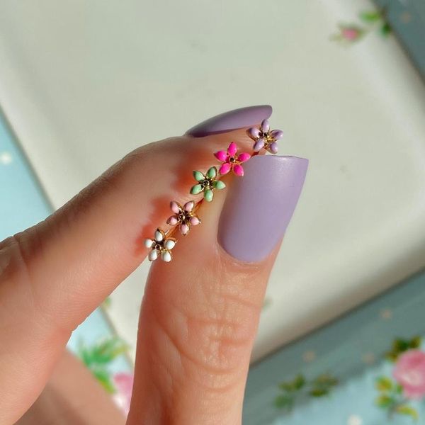 stud summer selling bloom flower earring gold color colorful enamel cute lovely small for girl wholesale, Golden;silver
stud summer selling bloom flower earring gold color colorful enamel cute lovely small for girl wholesale, Golden;silver