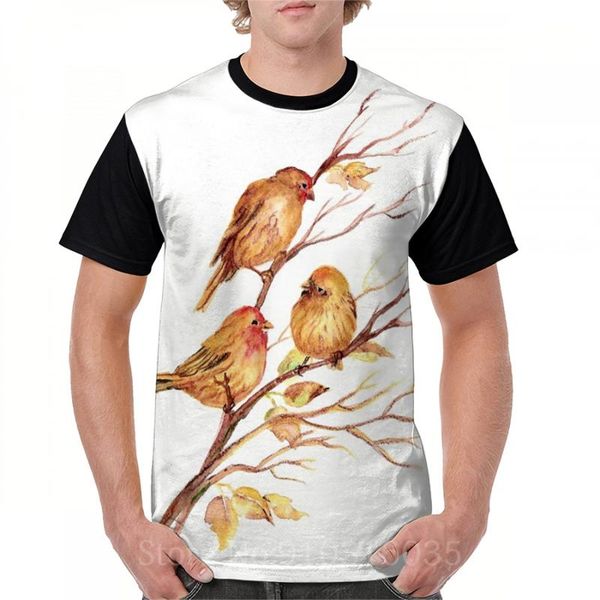 men's t-shirts funny print men t shirt women tee watercolor cute sparrow birds wild animal nature all over t-shirt, White;black
men's t-shirts funny print men t shirt women tee watercolor cute sparrow birds wild animal nature all over t-shirt, White;black