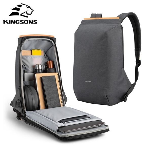 kingsons 15.6" lapbackpacks usb charging schoolbag anti-theft backpack waterproof bags for men women mochila sell 211026
kingsons 15.6" lapbackpacks usb charging schoolbag anti-theft backpack waterproof bags for men women mochila sell 211026