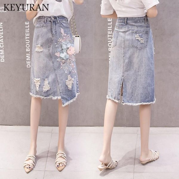 skirts 2021 summer spring fashion irregular women vintage hole tassel denim skirt woman casual embroidery beading flower jeans, Black
skirts 2021 summer spring fashion irregular women vintage hole tassel denim skirt woman casual embroidery beading flower jeans, Black