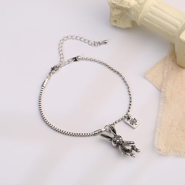 link, chain fashion retro hip hop street old cartoon bracelet female personality trendy temperament simple literary girl, Black
link, chain fashion retro hip hop street old cartoon bracelet female personality trendy temperament simple literary girl, Black