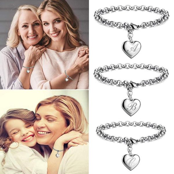 charm bracelets initial alphabet letters heart jewelry for women d88, Golden;silver
charm bracelets initial alphabet letters heart jewelry for women d88, Golden;silver