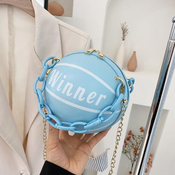 evening bags 2021 fashion korean portable basketball messenger bag personality trend chain small ball handbags one shoulder
evening bags 2021 fashion korean portable basketball messenger bag personality trend chain small ball handbags one shoulder